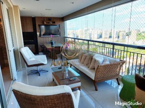 AC VENDE APARTAMENTO 194m² / CONDOMÍNIO EDIFÍCIO AQUARIUS RESORT / JARDIM AQUARIUS