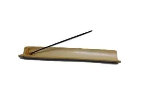 (Aceito cartão) Incensário/Suporte de Incenso de Bambu