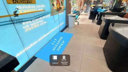 Espaço de 2,00 m² no Joaquim Tavora dentro do Cometa Supermercados para aluguel