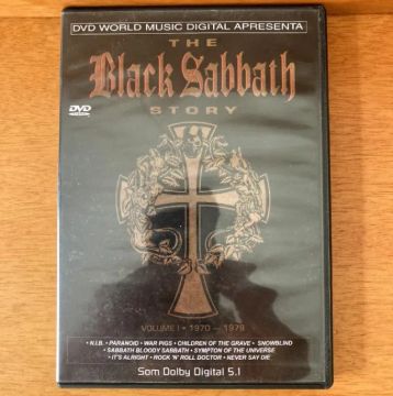DVD Black Sabbath - Volume I - 1970 - 1978