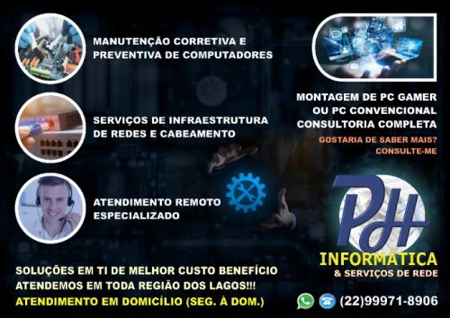 Técnico em Informática (Atendimento em Domicílio)