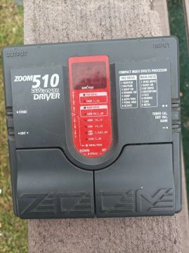 Zoom 510 Dual Power Driver - Pedal de Multi-Efeitos