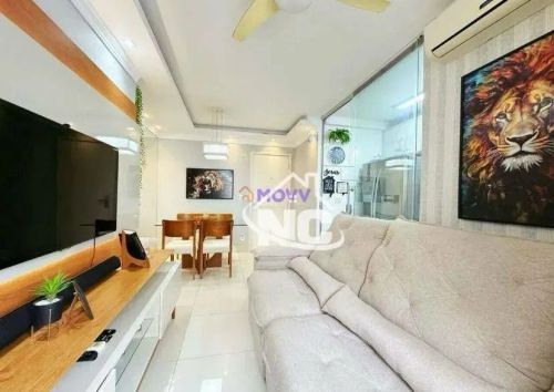 Apartamento com 2 quartos à venda, 65 m² por R$ 500.000 - Barreto - Niterói/RJ