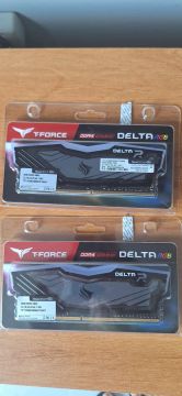 Memória RAM T-Force Delta RGB 8GB DDR4 3600Mhz