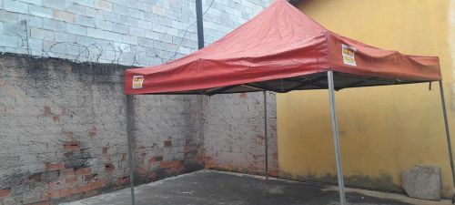 Tenda 3×3 lona borrachada 