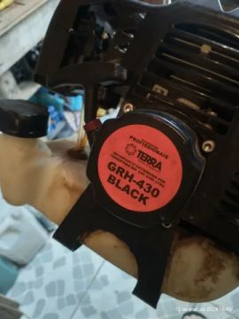 Roçadeira terra a gasolina 