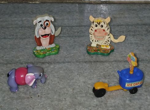Animais (KinderOvo) - Anos 90 - Antigos e Raros