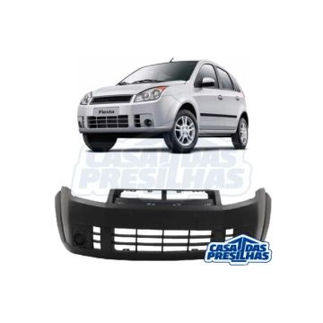Parachoque Ford Fiesta 2008 Até 2010 Dianteiro