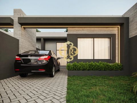 Casa com 2 quartos sendo 1 suíte em Ponta Grossa/PR