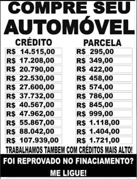  Compre seu Carro Novo!