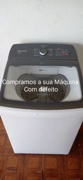  Máquina de Lavar roupa Compro com defeito.