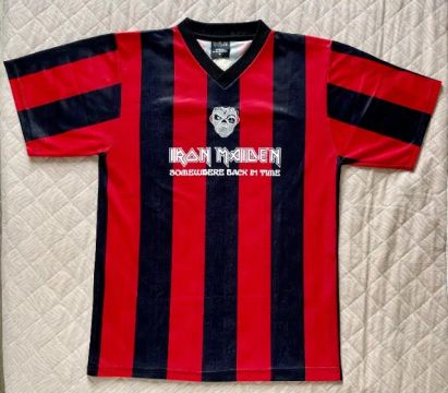 Camisa Oficial Iron Maiden Somewhere Back In Time Tour 2008