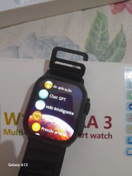 Smartwatch W10 Ultra 3 - Novo!