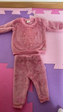 Lotinho inverno roupa bebê menina 