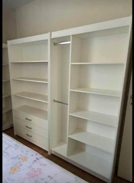 KIT CLOSET CABIDEIRO PRATELEIRA GAVETAS - NOVO