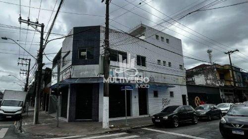 Prédio Comercial de 3 Pavimentos na Vila Nova, Santos  para Diversos Negócios