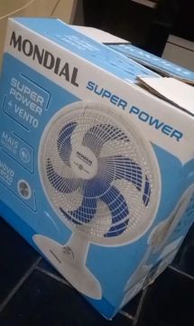 Ventilador de Mesa Mondial Novo R$120