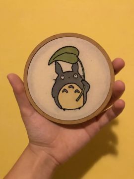 Bordado Totoro