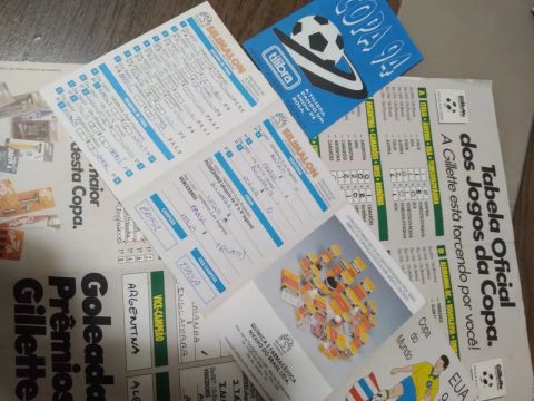 Tabela Copa do Mundo 94 - Completo e Original