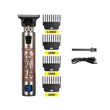 maquina de cortar cabelo/barba modelo t9 tiger - modelo importado