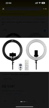 Ring light profissional 