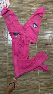 Kimono Jiu-Jitsu Rosa - Tamanho M Aceito cartão via aproximação. Parcelo com taxa.