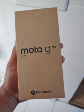 Moto G75. 16gb ram. ip68 e Ultra resistência. Cor Preto