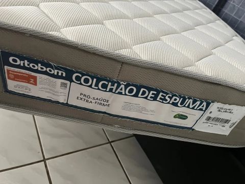 Cama e Colchão Ortobom Pro-Saúde Extra-Firme 22cm