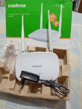 Roteador Intelbras Wi-Fi N 300 Mbps