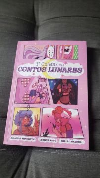 hq - 1ª coletânea - contos lunares - menina - quadrinho - nerd - geek