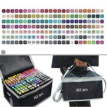 Kit marcadores touch 262 cores
