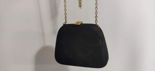 Mini  Bolsa festa de camurça