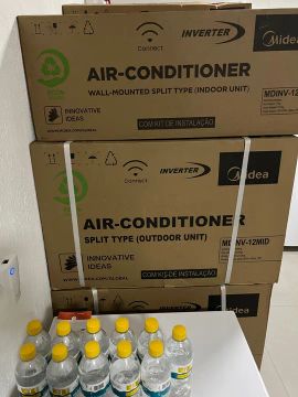 Ar-condicionado 12.000 BT quente frio