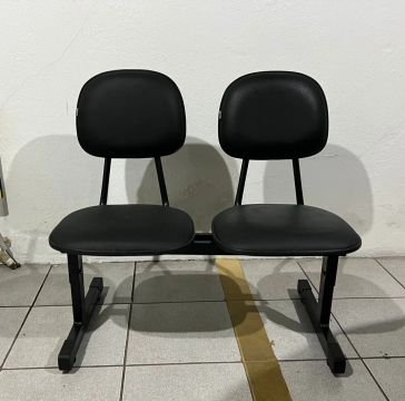 Longarina de 2 lugares para escritório