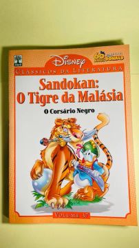 Clássicos Da Literatura Disney Volume 37 Editora Abril 2011 Sandokan O Tigre Da Malásia