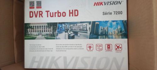 DVR Turbo HD Hikvision Série 7200 - Novo