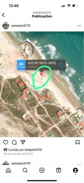 Barra d caponga  olhando pro mar