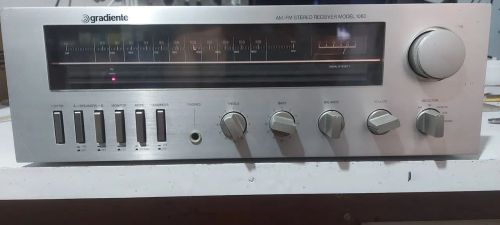 Gradiente 1060 - Receptor de Áudio Estéreo AM/FM