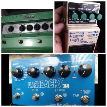 Pedal Flashback Hall of Fame 2 X4 Boss Rv5 Rv6 Rev500 Beringher