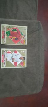 Cartas de Futebol Panini - Cristiano Ronaldo e Jude Bellingham