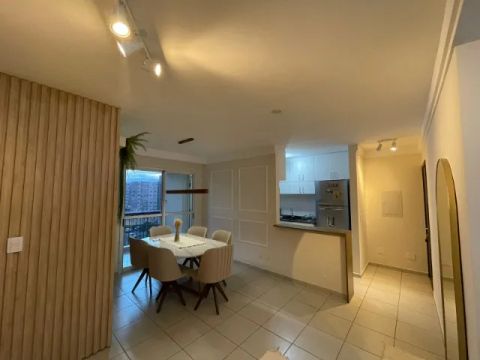 Apartamento MOBILIADO com 3 quartos no Cond. Morada do Parque, Bairro Morada do Ouro