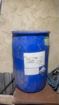 Tambor de plástico azul 200L