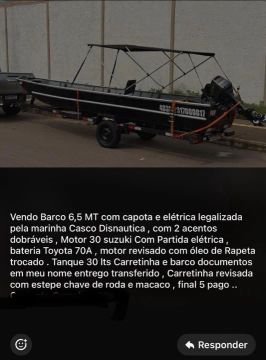 Barco 6,5 mt 35 mil