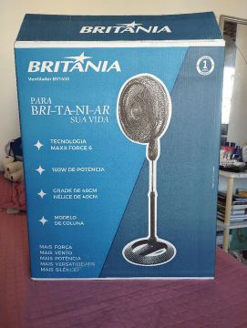 Ventilador Britânia *nunca usado*