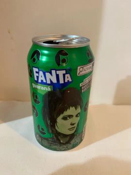 Lata Fanta Lydia Bettlejuice Os Fantasmas se Divertem Vazia Higienizada