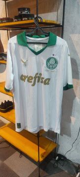 Camisa palmeiras branca