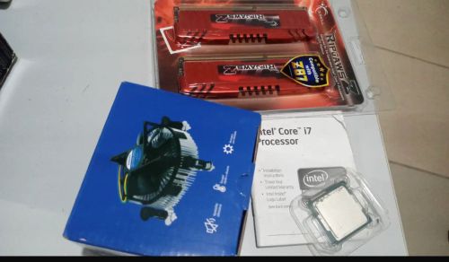 Processador gamer Intel Core i7 4770 4a geração + 16 giga de memória gamer G.skill