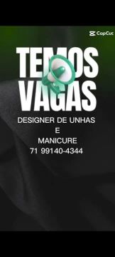 Vaga para Nail Designer 