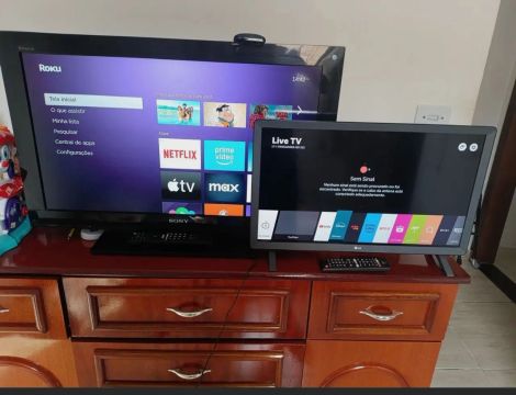 Smat tv 24 e 32 polegadas 