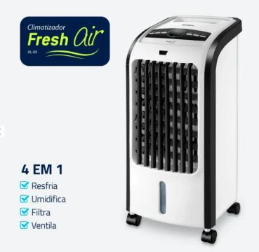 Climatizador Mondial Fresh Air CL-03 110v, em são Carlos